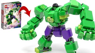 Upgrading LEGO Hulk Armor Mech minifigure version [upl. by Winna176]