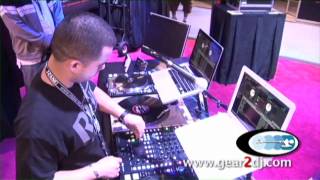 Rane Sixty Eight DJ Midi Mixer Serato Scratch Live NAMM 2010 wwwgear2djcom [upl. by Aurthur]