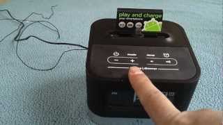 iHome iC50 Android Clock Radio Dock [upl. by Wiseman]