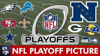 NFL Playoff Picture NFC Clinching Scenarios Wild Card Race And Standings Entering Week 16 Of 2023 [upl. by Rothenberg240]