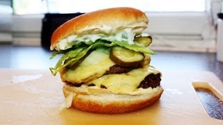 REZEPT BIG KING BURGER SELBSTGEMACHT  schnell amp einfach selber machen [upl. by Yklam646]