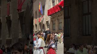 Cavalcada del Convit Corpus Christi Festa Grossa Valencia [upl. by Atinit]