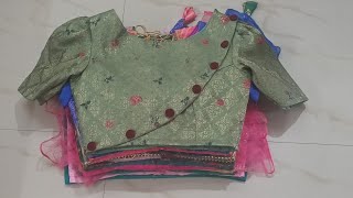 Karwachauth Special Blouse Designs  Blouse Back Neck Design  Back Neck Blouse Design [upl. by Plumbo412]