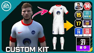 How to Create Your Own Kit in FIFA 14  FIFA Kit Creator [upl. by Sherwin458]