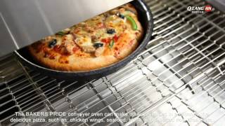 pizza conveyor oven Video [upl. by Ardnazxela140]