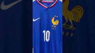 2024 European Cup France Home Long Sleeve Player Edition Jersey No 10 Mbappe [upl. by Breena]