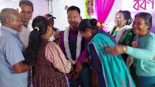 Chawari rachaksowani programme  Garo village wedding video  Bangladeshni Achikrangni bewal [upl. by Gipps]