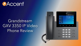 Grandstream GXV3350 Review  Android IP Video Phone Review and Walkthrough [upl. by Brantley941]