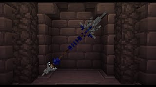 Minecraft Custom Magic Weapon CNPC Scripting  Armorers Workshop Spear of Tears [upl. by Loux]