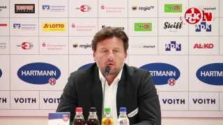 Pressekonferenz nach dem Auswärtsspiel gegen den 1 FC Heidenheim [upl. by Arretnahs]