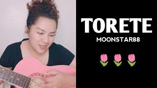 Torete by Moonstar88 Song Cover Easy Guitar Chords [upl. by Roxi]