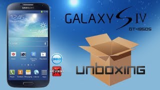 Samsung Galaxy S4 Unboxing GT19505 [upl. by Nivre]