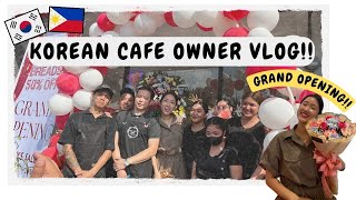 필리핀 한인카페사장의 하루 VLOG  KOREAN CAFE OWNER IN PH🇰🇷🇵🇭 [upl. by Erek963]