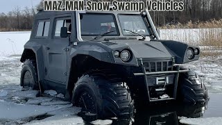 2 Generation  MAZMAN Snow Swamp Vehicles [upl. by Thora]