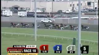 2009 Hambletonian Final  Muscle Hill [upl. by Atahs]