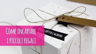 Come incartare le saponette con le scatoline [upl. by Hiltan]