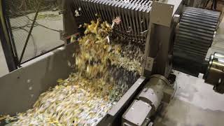 Allegheny Shredder’s 30500CX 100 Hp Industrial Crosscut Shredder [upl. by Hanid]