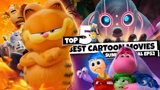 Top 5 Best Cartoon Movies 2024  Sunday Special Ep52  Derrymine Official [upl. by Arakal265]