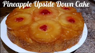 Pineapple UpsideDown Cake Recipie [upl. by Waechter]