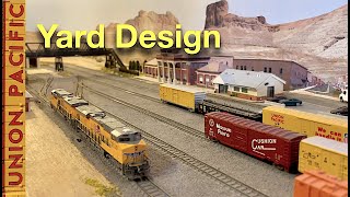 Model Railroad Yard Design [upl. by Lemert]