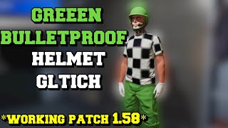 Easy How To Get a Green Bulletproof Helmet After Patch 158 In GTA Online [upl. by Eibreh]