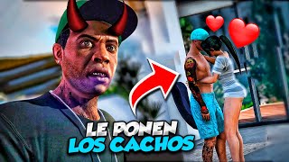 😬Le ponen los CUERNOS a mi amigo 🦌 en el VIDEOJUEGO más Realista GTA V Roleplay [upl. by Einreb317]