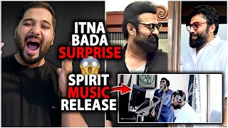 Spirit Official Music Review Reaction  Sandeep Reddy Wanga is Back  Prabhas spirit Release Date [upl. by Bennie]