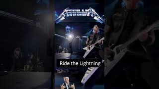 METALLICA  Ride the Lightning  INTRO metallica heavymetal legend shortvideo live [upl. by Greenberg]