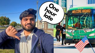 How difficult to take bus in small cities of America [upl. by Geffner650]