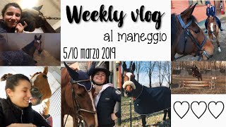 La mia settimana bianca  Weekly vlog al maneggio  Pernilla Iperti [upl. by Geiss]