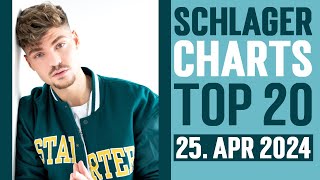 Schlager Charts Top 20  25 April 2024 [upl. by Theona]