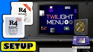 R4 Card With TWilight Menu Smart Update How To Guide 2024 [upl. by Juliann]