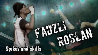 Sepak Takraw 🔹 Fadzli Roslan🔹Spikes amp Skills highlight  HD [upl. by Aissej]