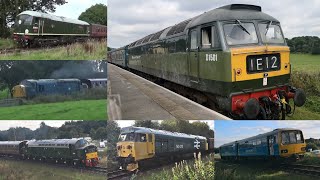 East Lancashire Railway  Autumn Diesel Gala  Friday 17th September 2021 [upl. by Clower]