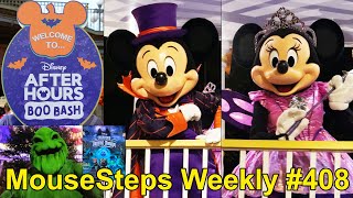 MouseSteps Weekly 408 Disney After Hours Halloween BOO Bash Full Event Overview Tips Characters [upl. by Camarata]