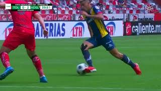 Gol Germán Berterame  Toluca 0  2 Atlético San Luis  LIGA BBVA MX Grita México A21  Jornada 10 [upl. by Hsevahb938]