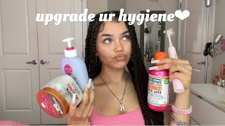 hygiene routine how to upgrade ur hygiene  tips and advice for girls🩷 ft KIWIBIRD [upl. by Luz389]