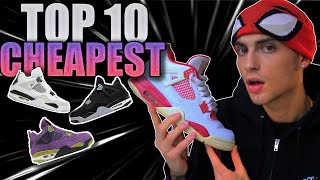 The 10 Cheapest Jordan 4s On The Market 👟📉 [upl. by Ravid604]