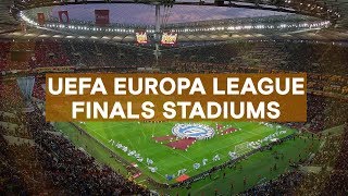 UEFA Europa League Finals Stadiums 19982020 [upl. by Einnol]