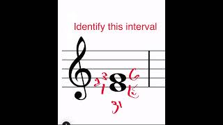 🎵 MUSIC THEORY 768 Intervals musictutor music tutorial musictheory practice musictheory101 [upl. by Dara]