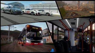 Driving Games NEWS  Truck Sim PRO USA Assoluto Racing Bus Sim 24 PS5 Public Transport Sim Coach [upl. by Soisanahta]