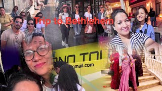 My First Trip To Bethlehem Birthplace Of Christ Bestie Sanga Bhet Bhayo💃💃EnjoyedKousila Poudel [upl. by Philipines]