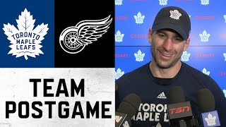 Maple Leafs Media Availability  Postgame vs Detroit Red Wings  November 08 2024 [upl. by Dlanod]