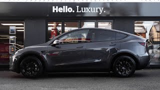 Tesla Model Y Long Range  HILLMOREN 4K [upl. by Ocko927]