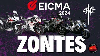 EICMA 2024 NOVEDADES ZONTES [upl. by Leibrag670]