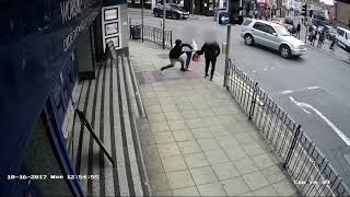 CCTV of Northampton robbery released [upl. by Soisanahta]