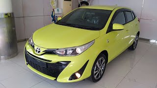 In Depth Tour Toyota Yaris G CVT Facelift 2018  Indonesia [upl. by Anesor642]