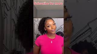 🥵Stunning Wrap Around Drawstring Ponytail For Black Women Natural Clip In Ponytail elfinhair [upl. by Dnalro]