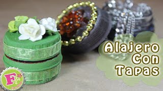 DIY Alajero de TAPAS para Mamá  Super fácil [upl. by Newberry588]