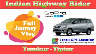 4K Ultra HD Tumkur to Hassan  NH 73 Adventure Ride with GoPro Car Mount [upl. by Graig]